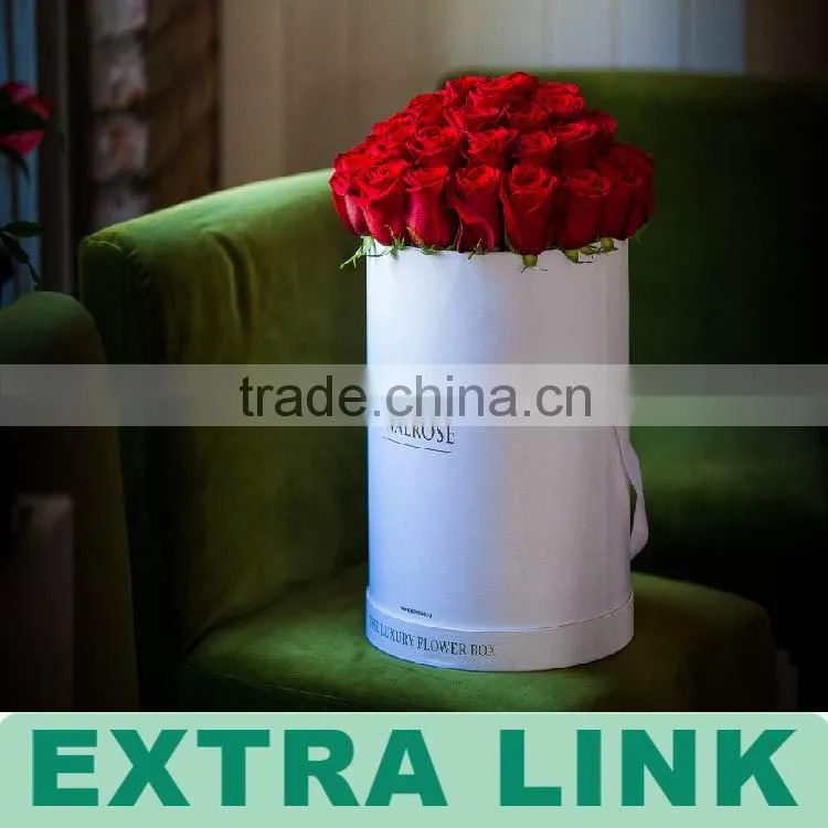 Alta calidad logotipo personalizado cajas de carton para flores