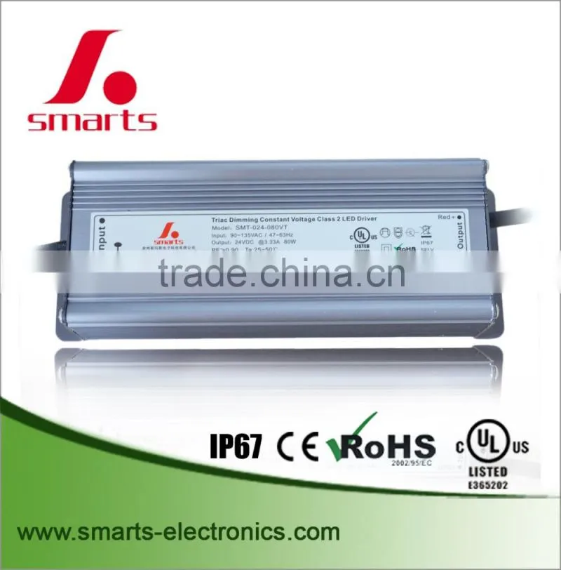 110vac 12vdc triac led driver 60w dimmable led street light driver