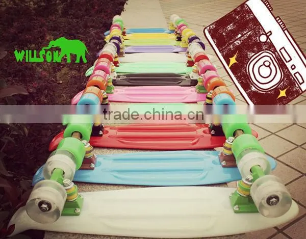 wholesale 4 wheels custom longboard