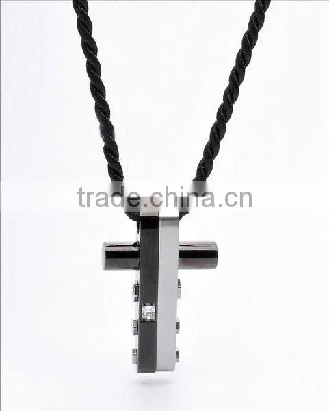 2SHE Top Sale 316/304 stainless steel cross pendant