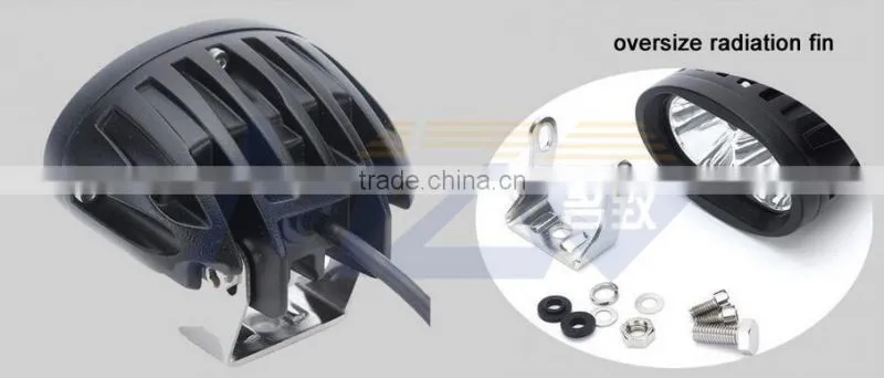 MZ LED Headlights High Power 20W CRE E LED Work Lights 2PC*10W die cast housing offroad lamp IP67 RoHS CE China factory US stock