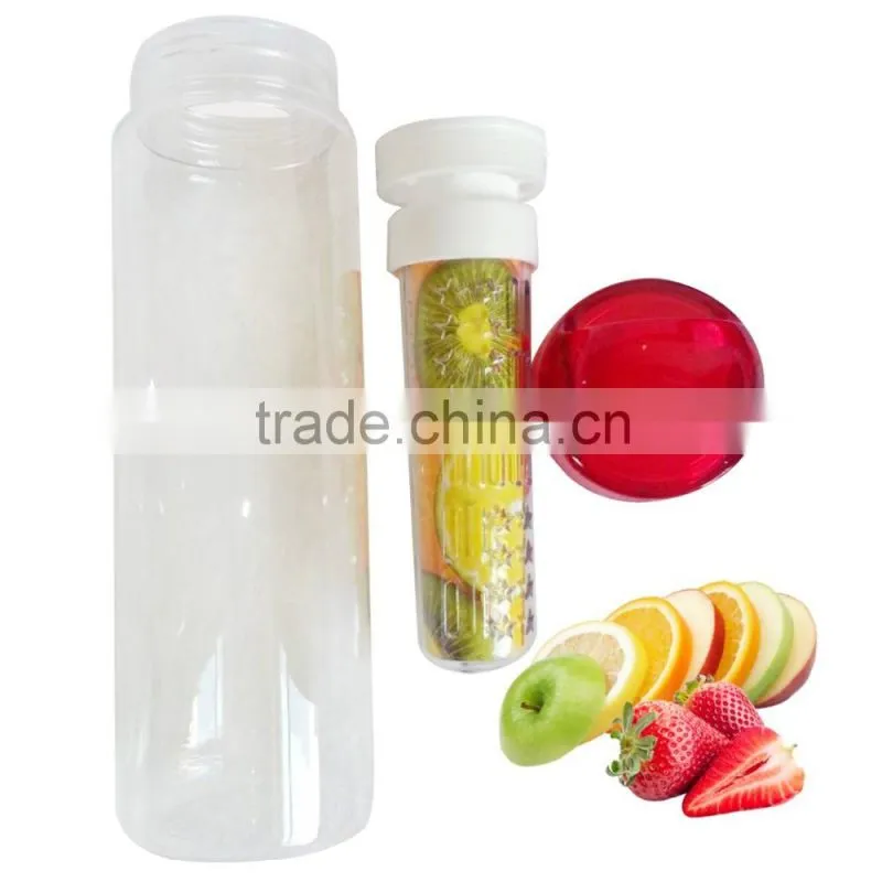 2016 Hot Sale Fruit Infuser Water Bottle/Tritan water bottle/water infuser bottle