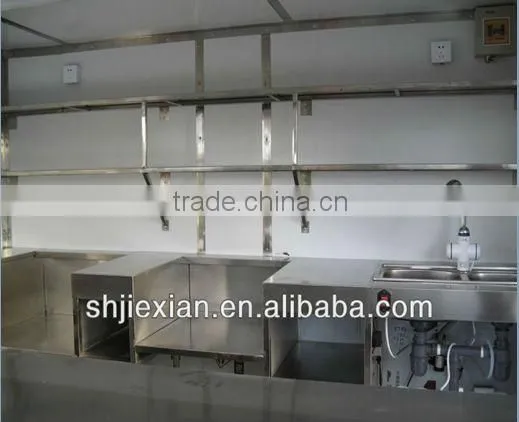 2016 shanghai jiexian New Design!! Outdoor Food Kiosk JX-FS290B