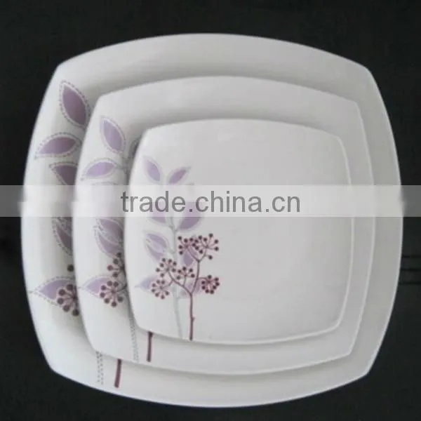 ceramic compartment plate