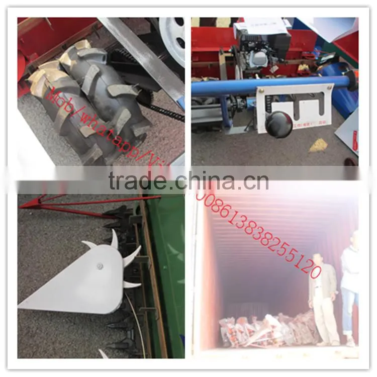hand push wheat reaper binder machine wheat reaper binder