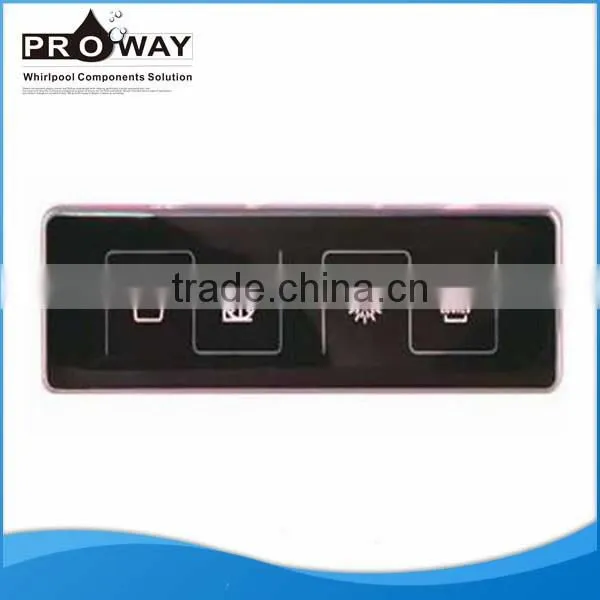 3 Functions Panel And Electronic Box Pump Controller Massage Bathtub Controller