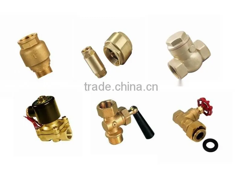 OEM sand casting brass valve tire valve