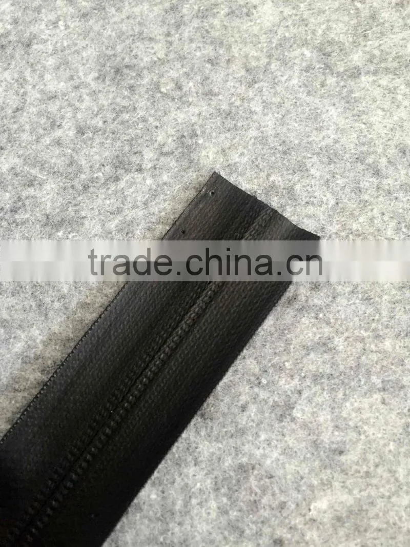 Customized 5# water proof nylon zipper dull finishing --- Chinese coating film