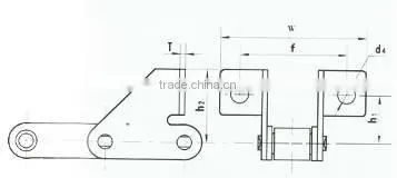 combine harvester part chain S32 TO S88