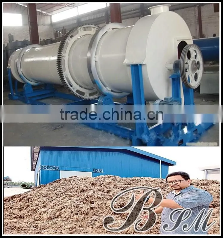 2016 new sawdust Rotary Drum Dryer Machine / rotary drier / sawdust drier machine