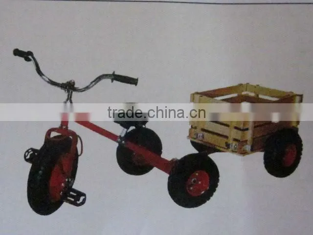 Children Tricycle with wagon
