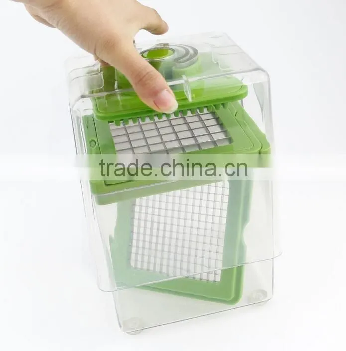 Chop Magic Shredder hand kitchen fruit cutter and vegetable shredding dividers