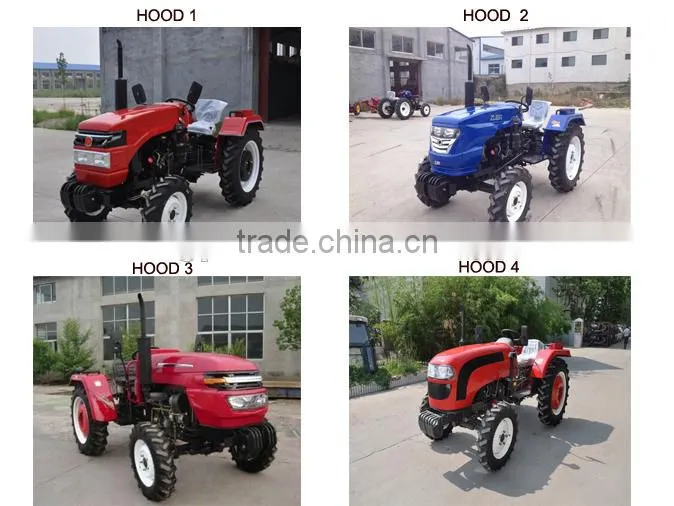 best sell hot sale Chinese 4x4 mini tractores 20hp