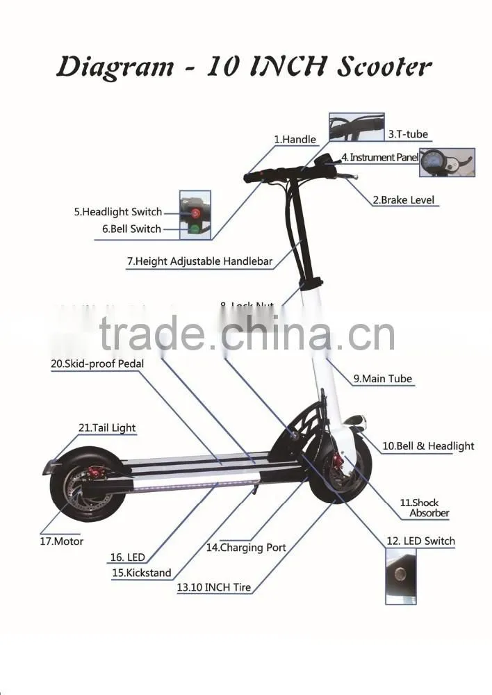 can be folded, two rounds of electric scooters
