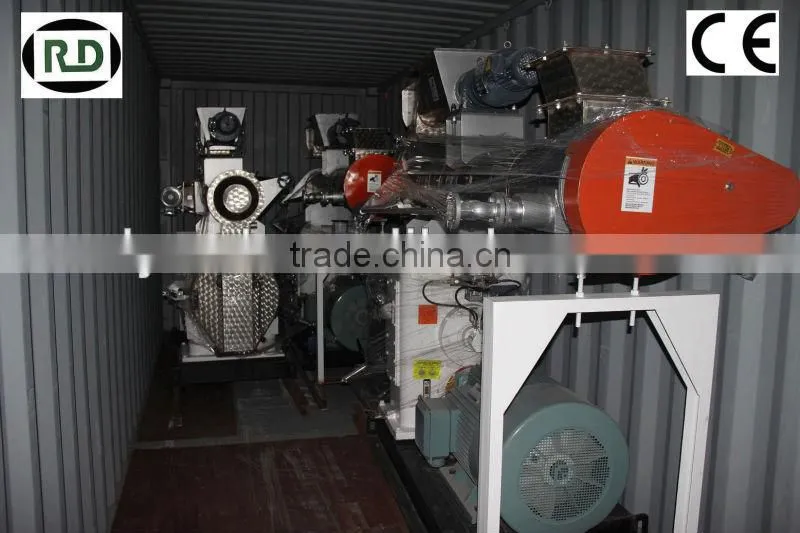 Hot sale!CE 3t/h animal complete feed plant with pellet machine