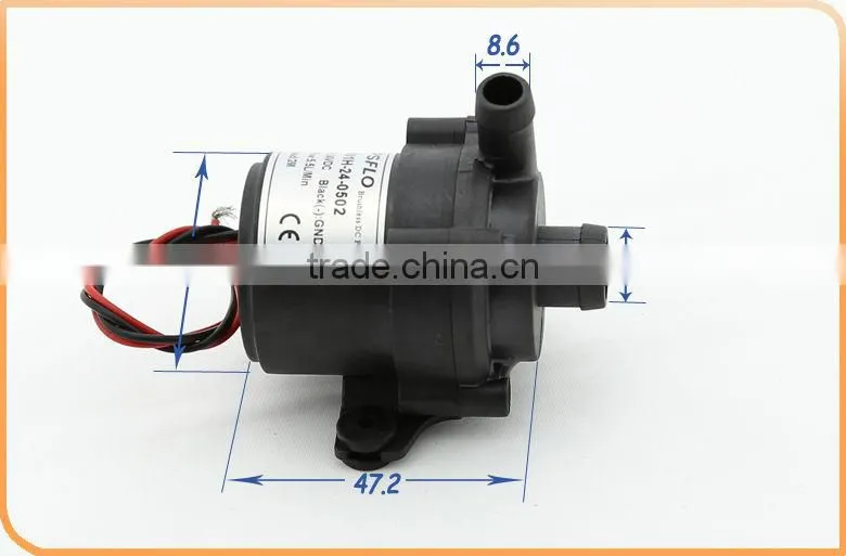 long lifetime silent circulating pump for heat sleep pad