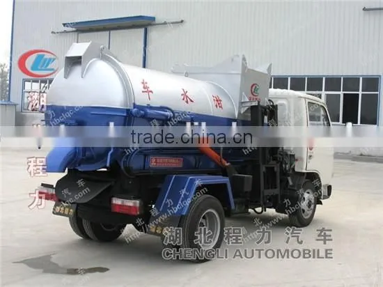 5 ton Sewage Suction Truck, 5000 liter vacuum sewage tank truck, 5000 liters sewage suction tanker truck.