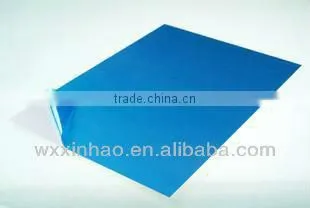 adhesive protective film for coated metal sheet of gloss finish