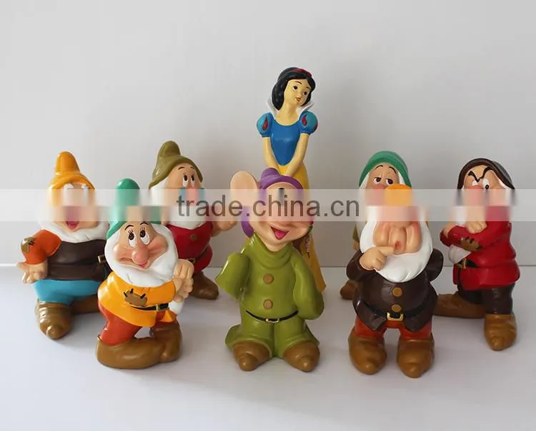 Custom Polyresin Thumbelina Cartoon Character Crafts Resin Garden Sister Garden Gnomes Statue Decoration
