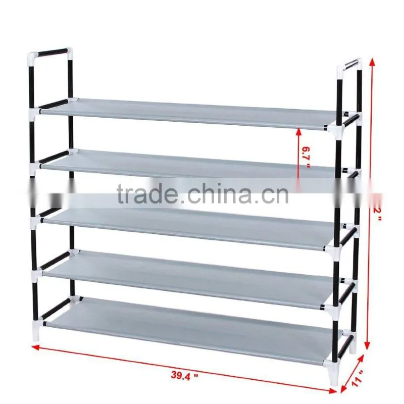 Shoe Rack Storage Organizer Shelf Standing Portable Home Closet Bedroom Tower
