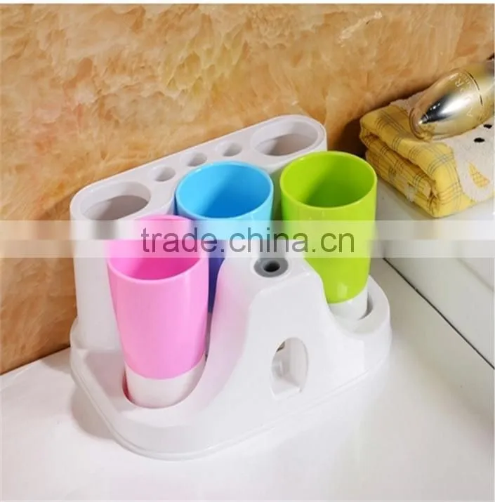 N167 automatic toothpaste dispenser & toothbrush holder