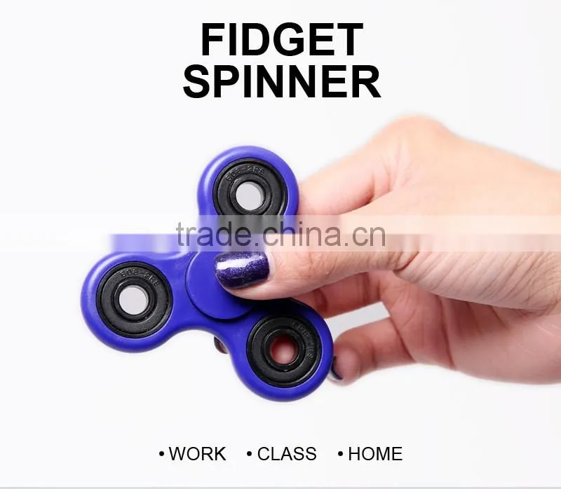 Hot new product White black red Full or Hybrid Ceramic Bearing 608 fidget toy hand finger spinner for adults