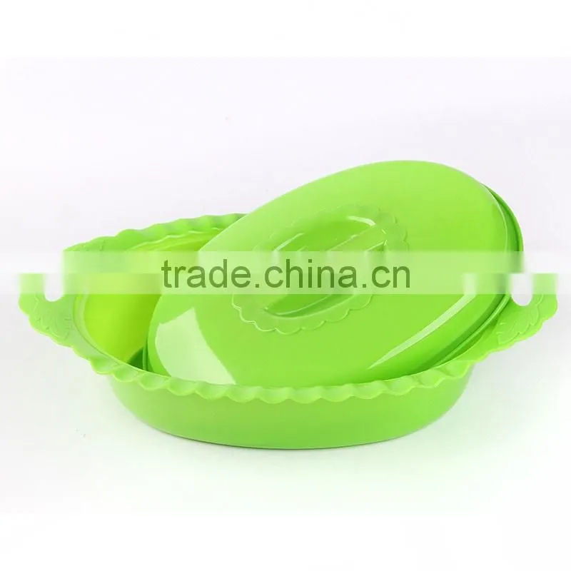 Multifunction Unique Plastic Salad Bowl With Lid