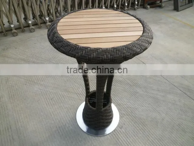 Outdoor bar furniture teakwood bar table