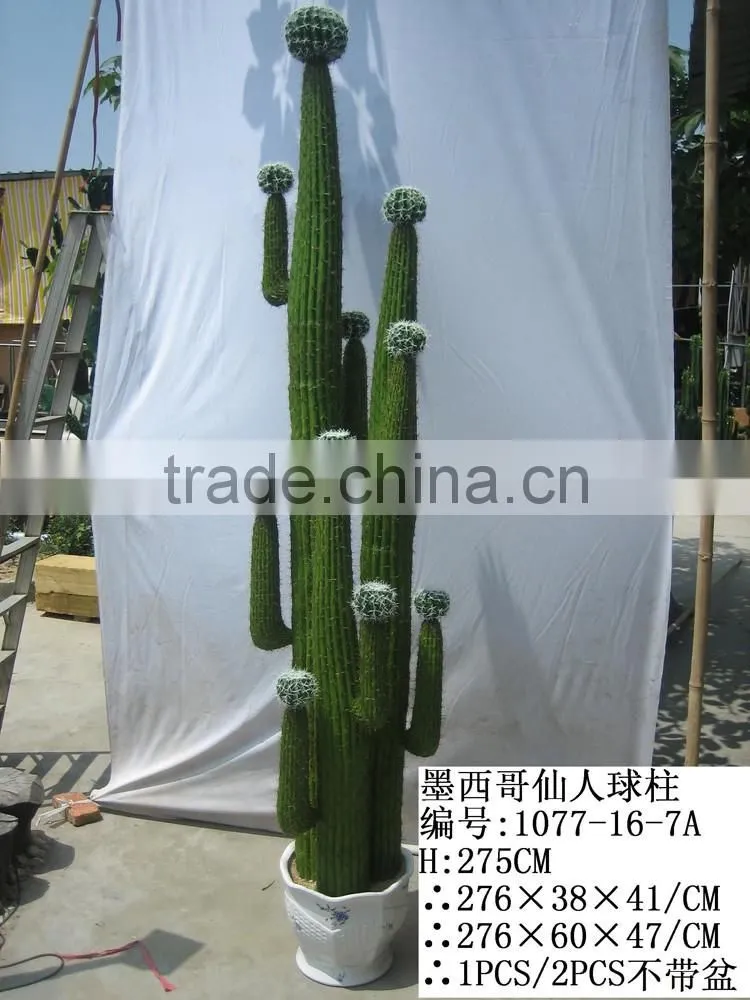Outdoor artificial cactus bonsai