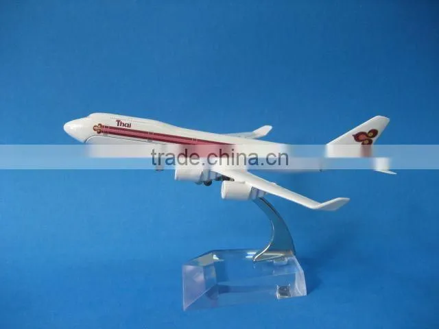 Metal B747 Korean Air airplane model for promotional gifts
