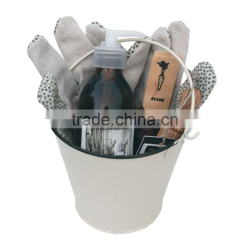 Small High Quality Galvanized Metal Bucket