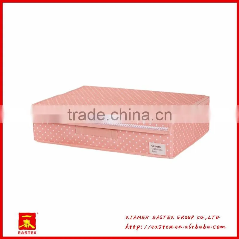 High quality peach skin 18 grid socks/bra/briefs storage Box