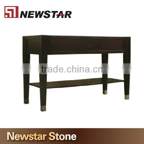 Hotel solid wood vanity base