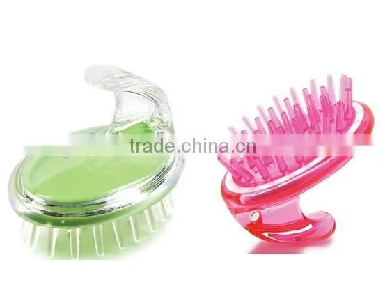 plastic brush head shampoo scalp massage massage brush head massager