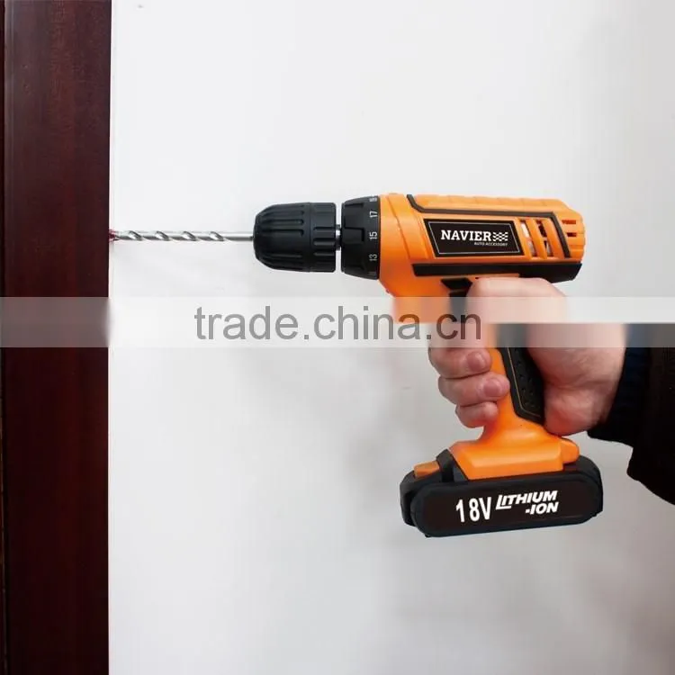 18V li-ion battery cordless drill eletric dirll rechargeable drill