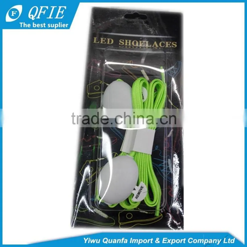 2017 wholesale Newest product cheap LED flashing shoelaces