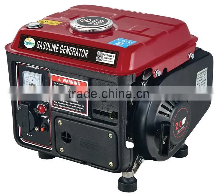 1E45F gasoline engine output power 600watt tigmax gasoline generator
