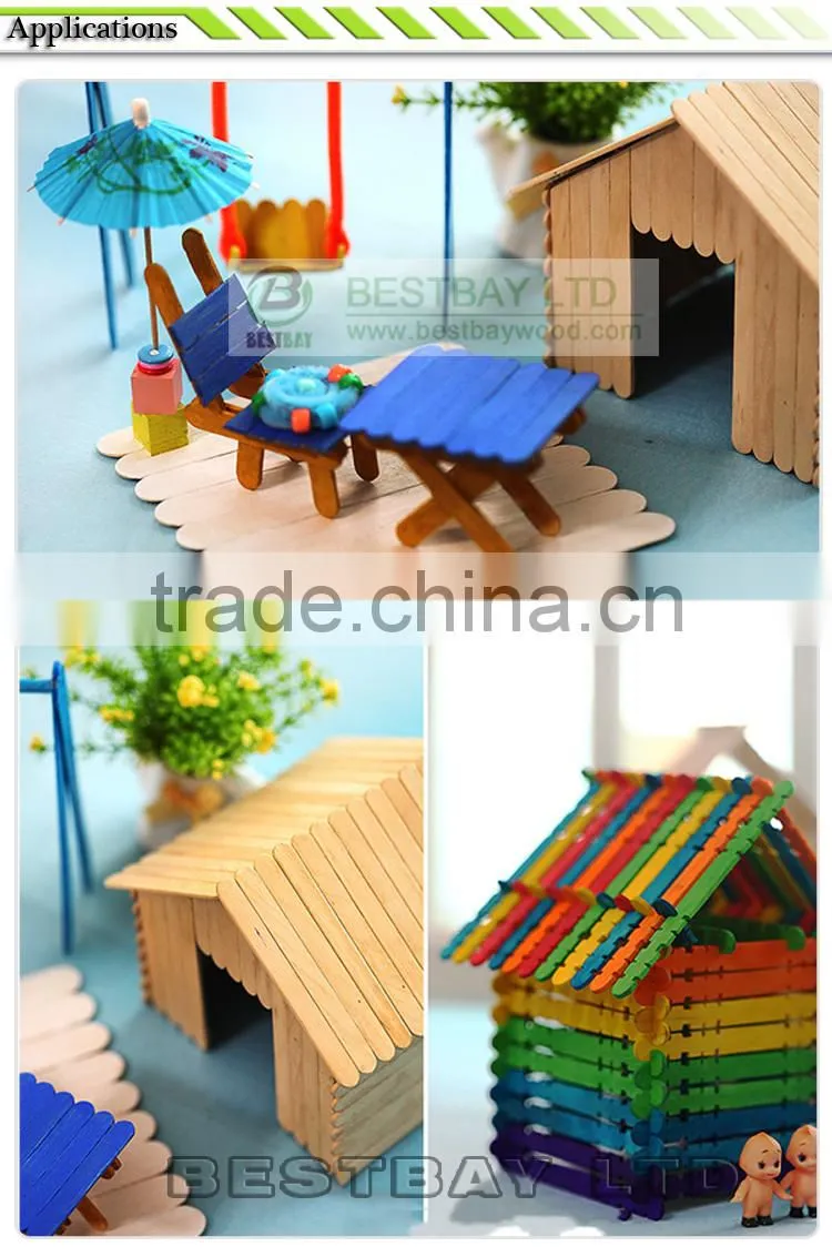 DIY popsicle stick,wood DIY stick