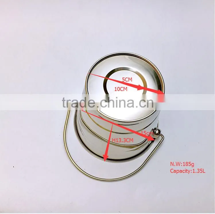 stainless Steel wine beer beverage Ice Buckets for bar
