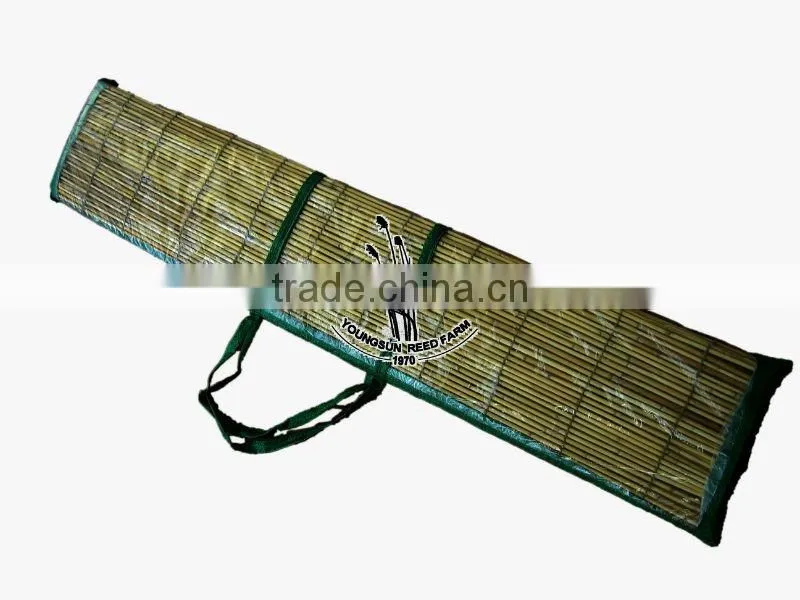 Reed fencing for the gardening