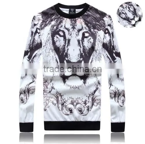 Winter Cowl Neck Printed Hip Hop Hoddies