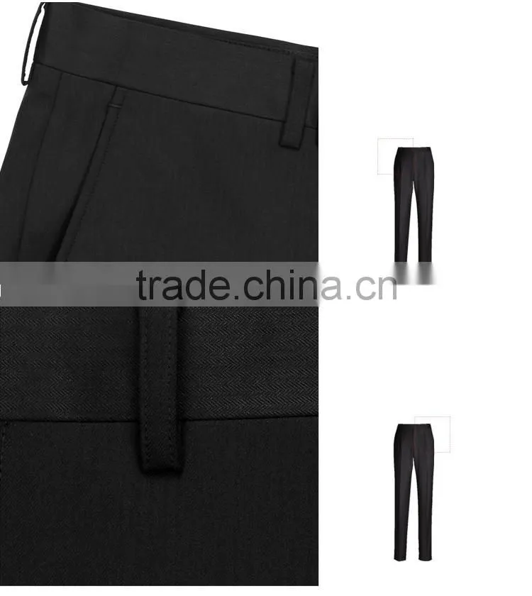 New style wedding dress suits for men black coat pant men suit 10 years experience with SGS BSCI