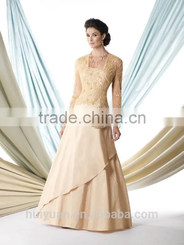 long sleeve lace beautiful wedding night sexy dress of women