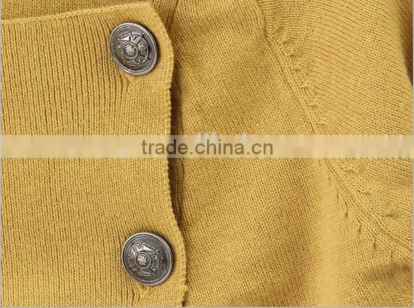 Single Breasted Irregular Boys Fashion Cardigan Sweater