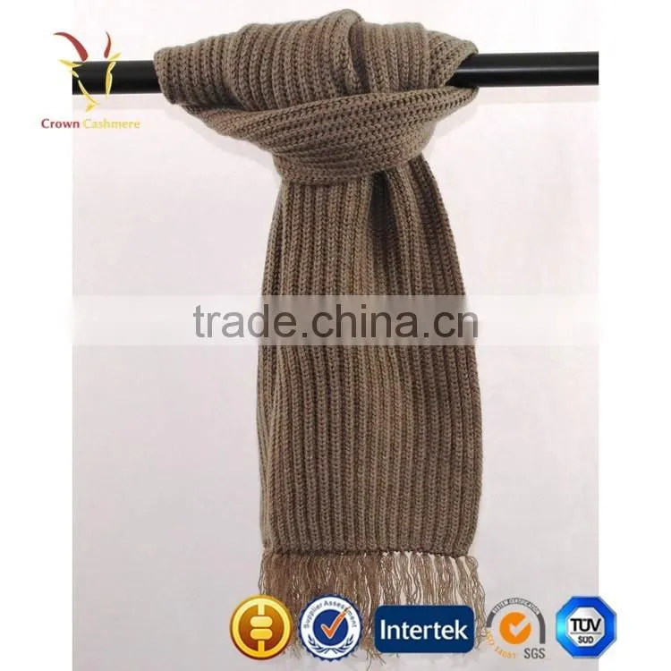 Manufactory Long Big Neck Scarf with Fringe