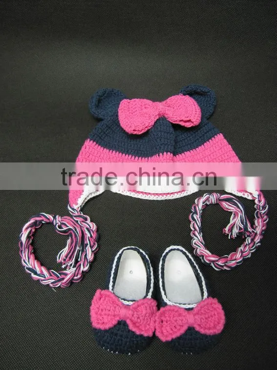 Lovely crochet baby socks
