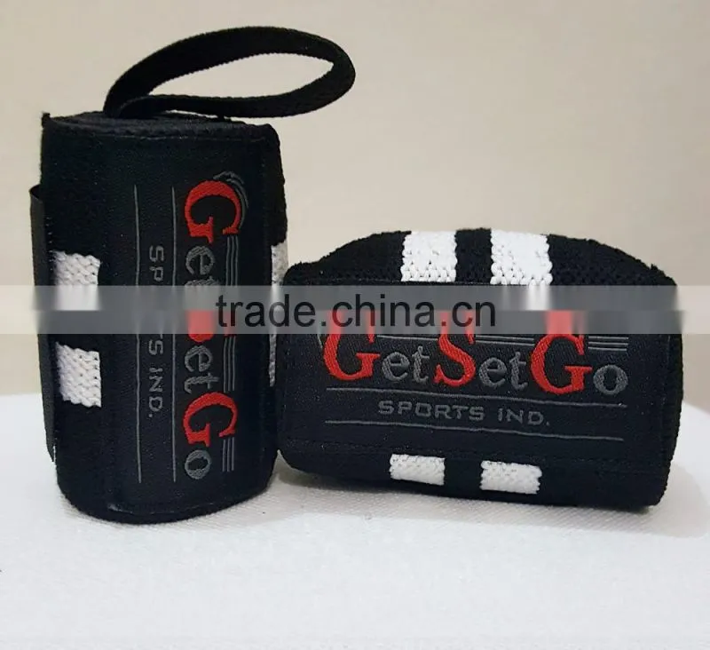 2016 Custom Weight lifting Fitness Wrist Wraps