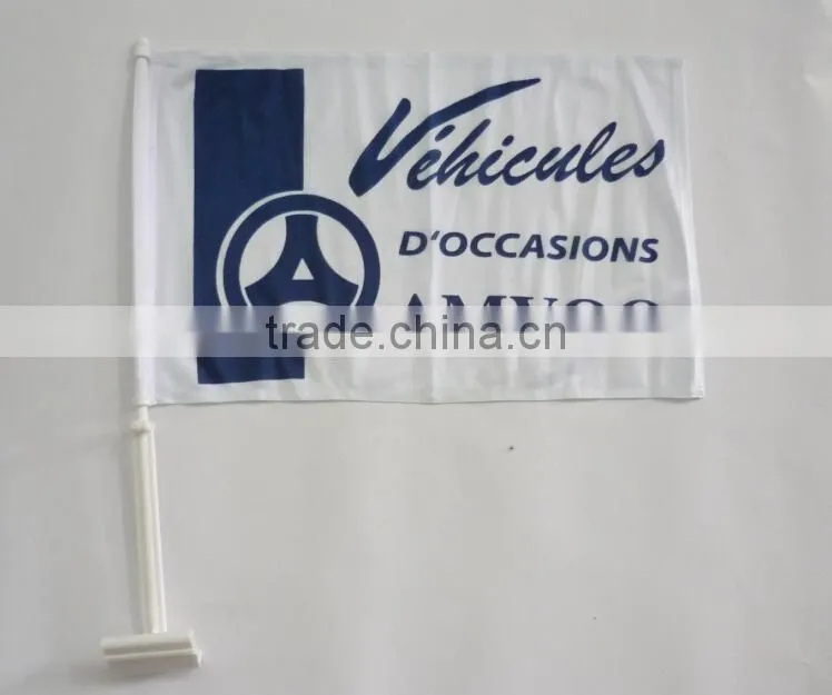 colorful window car flag