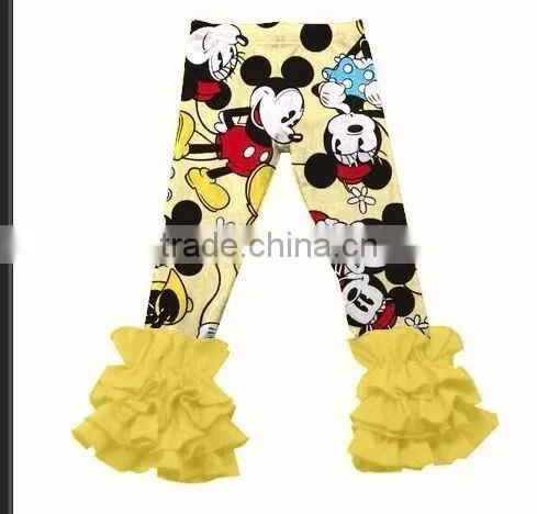 wholesale boutique girls pants cartoon characters printed icing baby girl leggings