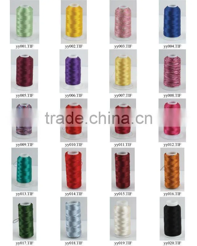 120D/2 100% Polyester Embroidery Floss